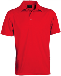 GLACIER 1054 MENS SS POLO Red