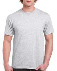 Gildan Men+39s Classic Short Sleeve T Shirt Ash Grey