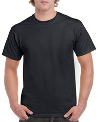 Gildan Men+39s Classic Short Sleeve T Shirt Black