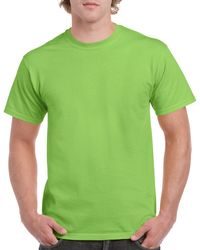 Gildan Men+39s Classic Short Sleeve T Shirt Lime