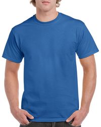 Gildan Men+39s Classic Short Sleeve T Shirt Royal