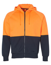 HIVIS TWO TONE FLEECE HOODIE