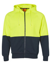 HIVIS TWO TONE FLEECE HOODIE