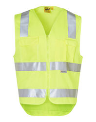 HiVis Safety Vest with ID Pocket and 3M Tape Yellow