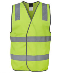 Hi Vis D+N Safety Vest Lime