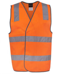 Hi Vis D+N Safety Vest Orange