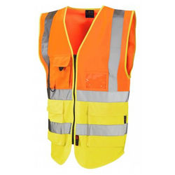 Hi Vis Superior Vest Two Tone Orange/Yellow