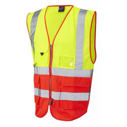 Hi Vis Superior Vest Two Tone Yellow/Red