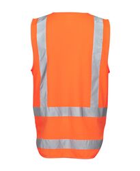 Hi Vis Zip Vest Orange