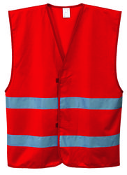 Iona Vest Lightweight Polyester Red
