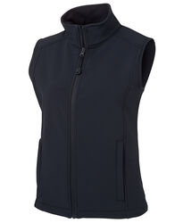 JB+96s Soft Shell Layer Vest Ladies Navy