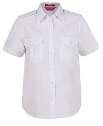 Epaulette Shirt Ladies Short Sleeve 