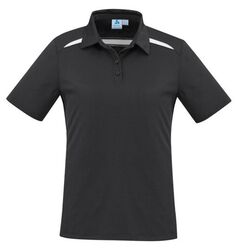 Ladies Sonar Polo Black/White