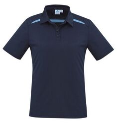 Ladies Sonar Polo Navy/Sky