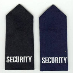 Epaulette - Embroidered SECURITY 