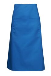 Long Waist Apron Aqua