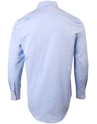 Men+39s Pinpoint Oxford Long Sleeve Shirt Blue
