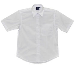 Men+39s Teflon Executive Short Sleeve Shirt White