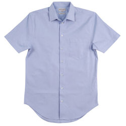 Men's CVC Oxford Short Sleeve Shirt