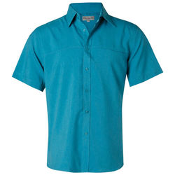 Menand39s CoolDry Short Sleeve Shirt Teal