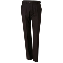 Menand39s Polyviscose Flexi Waist Stretch Pants Black