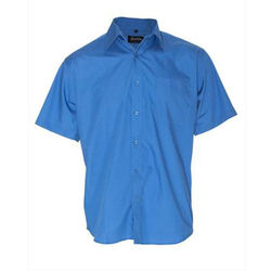 Mens Business Shirt Mid Blue