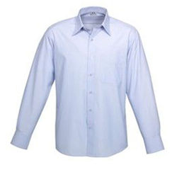 Mens Long Sleeve Ambassador Shirt Blue