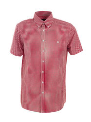 Mens Miller Short Sleeve Red