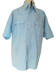 Mens Pilot Shirt Short Sleeve