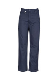 Mens Plain Utility Pant Navy