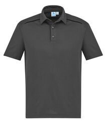 Mens Sonar Polo Grey/Black