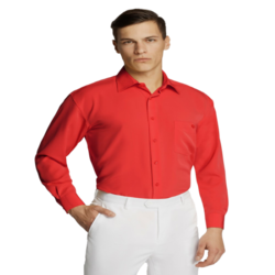 Microfibre Business Shirt Red