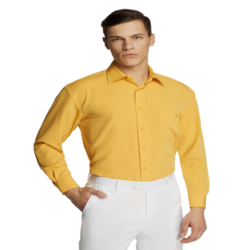 Microfibre Business Shirt Yellow