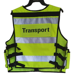 Multi Pocket Vest 3M Hi Vis Tape Yellow