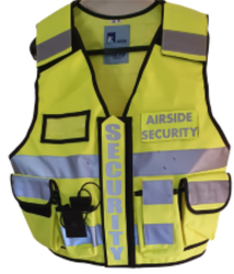 Multi Pocket Vest 3M Hi Vis Tape Yellow