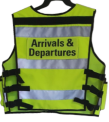 Multi Pocket Vest 3M Hi Vis Tape Yellow