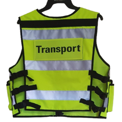 Multi Pocket Vest 3M Hi Vis Tape Yellow