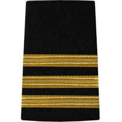 Pilot Epaulettes Black/Gold