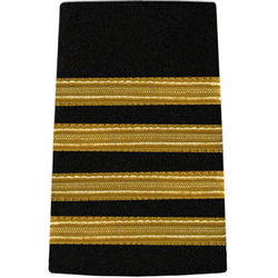 Pilot Epaulettes Black/Gold