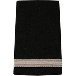 Pilot Epaulettes Black/Sliver