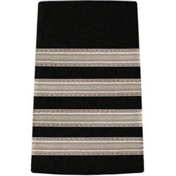 Pilot Epaulettes Black/Sliver