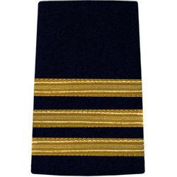 Pilot Epaulettes Navy/Gold