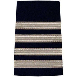 Pilot Epaulettes Navy/Silver