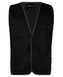Plain Coloured Vest Black