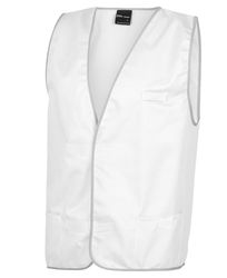 Plain Coloured Vest White