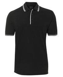 Polo   Men+39s Contrast Black/White