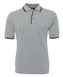 Polo   Men+39s Contrast Marle/Black