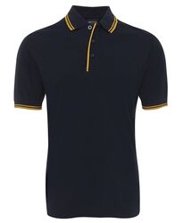 Polo   Men+39s Contrast Navy/Gold