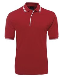 Polo   Men+39s Contrast Red/White