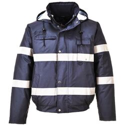 Portwest Iona Lite Hi Vis Bomber Jacket Navy